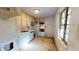 View of the Kitchen showing the sink and cabinets at 5009 12Th S Ave, Gulfport, FL 33707