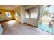 View of the Living Room showing the front door at 5009 12Th S Ave, Gulfport, FL 33707