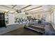 Fully equipped community gym with modern treadmills, weights and floor-to-ceiling mirrors at 501 Knights Run Ave # 1335, Tampa, FL 33602