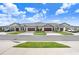 Charming single-Gathering homes with attached garages and well-manicured front lawns in a serene neighborhood setting at 10998 Gable Dig Loop, San Antonio, FL 33576