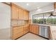Updated kitchen with stainless steel appliances and granite countertops at 1141 80Th Street S Ct, St Petersburg, FL 33707