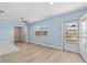 Bright living room with new floors and paint at 12400 Park Blvd # 210, Seminole, FL 33772