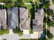 Property featuring well-maintained roofs, driveways, and landscaping, showcasing neighborhood's aesthetic appeal at 14204 Barrington Stowers Dr, Lithia, FL 33547