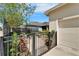 Private backyard featuring a fenced-in patio area, landscaping, and well-maintained exterior of the home at 14204 Barrington Stowers Dr, Lithia, FL 33547