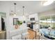 Bright kitchen featuring modern appliances and seamless flow to dining area at 14330 Oliver St, Largo, FL 33774