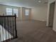 Large bonus room with neutral carpet, recessed lighting, and abundant natural light at 19314 Long Lake Ranch Blvd, Lutz, FL 33558