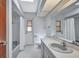 Well-lit bathroom with ample counter space, a tub-shower combination, and neutral finishes at 280 Fortaleza St, Punta Gorda, FL 33983