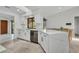 Beautiful kitchen with white cabinets, granite countertops, and stainless steel appliances at 280 Fortaleza St, Punta Gorda, FL 33983