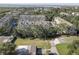 Aerial view of attractive townhome community featuring well-maintained landscaping and modern architecture at 29 Seagrape Cir, Clearwater, FL 33759