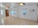 Spacious, bright living area featuring laminate floors with easy access to the entryway and hallways at 342 N 40Th N St, St Petersburg, FL 33713