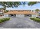 Garage area showcasing covered parking spots and available garage space for residents of the condo complex at 350 Pinellas Bayway S # 7, Tierra Verde, FL 33715