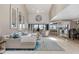 Bright living space with high ceilings and an open floor plan at 350 Pinellas Bayway S # 7, Tierra Verde, FL 33715