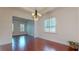 Dining area with hardwood floors and natural light at 3615 S Church Ave, Tampa, FL 33629