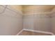 Walk-in closet with wire rack shelving to maximize storage space for clothes and accessories at 3615 S Church Ave, Tampa, FL 33629
