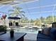 Beautiful screened pool and jacuzzi area, perfect for relaxation and entertaining at 408 Delwood Breck St, Ruskin, FL 33570
