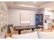 Open dining area with hardwood floors, recessed lighting, and a view into the kitchen at 4221 W Spruce St # 2422, Tampa, FL 33607