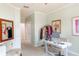 Bright home office features a large window, comfortable workspace, and natural light at 4221 W Spruce St # 2422, Tampa, FL 33607