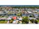 Waterfront community featuring various homes, canals, and lush green landscaping, with easy boating access at 4920 Pelican Dr, New Port Richey, FL 34652