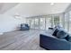 Comfortable living room with view of the outdoor canal area at 4920 Pelican Dr, New Port Richey, FL 34652
