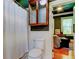 Cozy bathroom with a shower and views to the bedroom at 6341 Discovery Ln, Land O Lakes, FL 34638