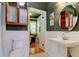 Stylish bathroom featuring modern fixtures and views to the bedroom at 6341 Discovery Ln, Land O Lakes, FL 34638