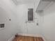 Functional utility area featuring an electrical panel at 6901 N 19Th St, Tampa, FL 33610