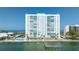 Stunning waterfront condo building featuring private pool, pier, and bay access at 7200 Sunshine Skyway S Ln # 4B, St Petersburg, FL 33711