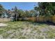 Wide backyard with a privacy fence, mature trees and lush green grass at 8497 137Th St, Seminole, FL 33776