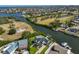 Waterfront estate with a private dock and scenic waterway views, offering ultimate privacy at 945 Bunker View Dr, Apollo Beach, FL 33572
