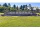 Meridian community sign in a beautiful green lawn at 1723 Whitewillow Dr, Wesley Chapel, FL 33543