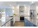 Modern kitchen with stainless steel appliances at 19600 Gulf Blvd # 102, Indian Shores, FL 33785