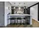 Contemporary kitchen with stainless steel appliances, sleek countertops, and a breakfast bar with seating at 199 Dali Blvd # 902, St Petersburg, FL 33701
