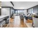 Spacious living room with modern decor and large windows at 199 Dali Blvd # 902, St Petersburg, FL 33701