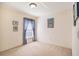 Empty bedroom with neutral walls and carpet flooring, ready for personalization at 3023 Bent Creek Dr, Valrico, FL 33596