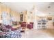Spacious living area with travertine floors, providing an inviting atmosphere at 3023 Bent Creek Dr, Valrico, FL 33596