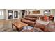 Open-concept living area showcases stylish furniture, providing a comfortable and inviting space for relaxation and entertaining at 4101 Hollowtrail Dr, Tampa, FL 33624