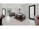 Open-concept living and dining area perfect for entertaining Gathering and friends at 4106 N Thatcher, Tampa, FL 33614