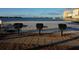 Community grilling area with several barbecue grills available for outdoor cooking at 4900 Brittany S Dr # 808, St Petersburg, FL 33715