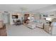 Comfortable living room with an adjacent dining area and kitchen, perfect for entertaining and everyday living at 4900 Brittany S Dr # 808, St Petersburg, FL 33715