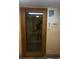 Access the sauna through a safety glass door, promoting wellness and relaxation in a dedicated space at 4900 Brittany S Dr # 808, St Petersburg, FL 33715