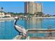 Enjoy community water views from the docks at 4900 Brittany S Dr # 808, St Petersburg, FL 33715