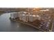 Aerial view of complex featuring views of the bay and city skyline at 500 Treasure Island Cswy # 704, Treasure Island, FL 33706