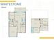 Whitestone floor plan showcasing the layout of the owner's suite, kitchen, bedrooms, and other rooms at 5953 Bluestar Ct, Lakewood Ranch, FL 34211