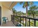 Balcony area with seating and green views at 7540 Sunshine Skyway S Ln # 219, St Petersburg, FL 33711