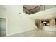 Open floor plan featuring the staircase and kitchen at 843 Steel Dr, Apollo Beach, FL 33572