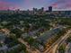 Panoramic aerial view of the city skyline and residential area, showcasing the vibrant and lively neighborhood at 847 Highland N St, St Petersburg, FL 33701