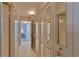 Hallway with mirrored closet doors for extra brightness at 855 Bayway Blvd # 703, Clearwater Beach, FL 33767