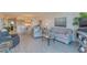Bright living room with modern decor, featuring comfortable seating and ample natural light at 855 Bayway Blvd # 703, Clearwater Beach, FL 33767