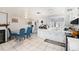 Bright eat-in kitchen featuring modern appliances at 10737 Scenic Dr, Port Richey, FL 34668