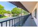 Private balcony offers scenic views of the lush community at 13250 Ridge Rd # 4B3, Largo, FL 33778